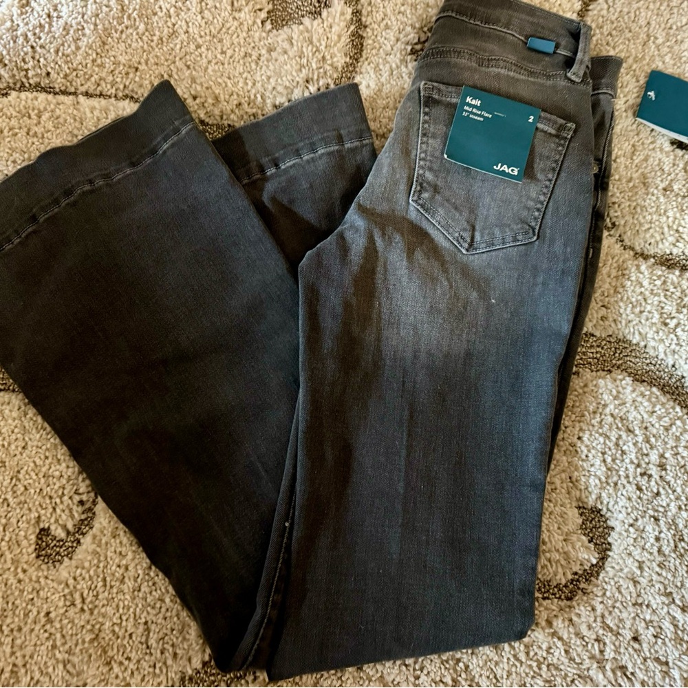 JAG Kait Mid-Rise Flair Denim Pants